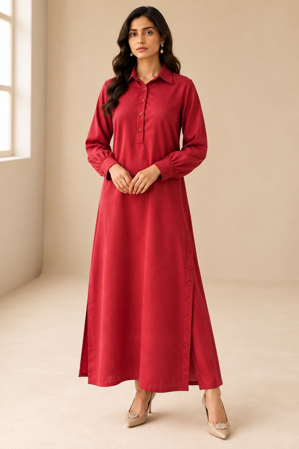 Crimson Grace Dress - Ready-to-Wear women's clothing by Light & Grace